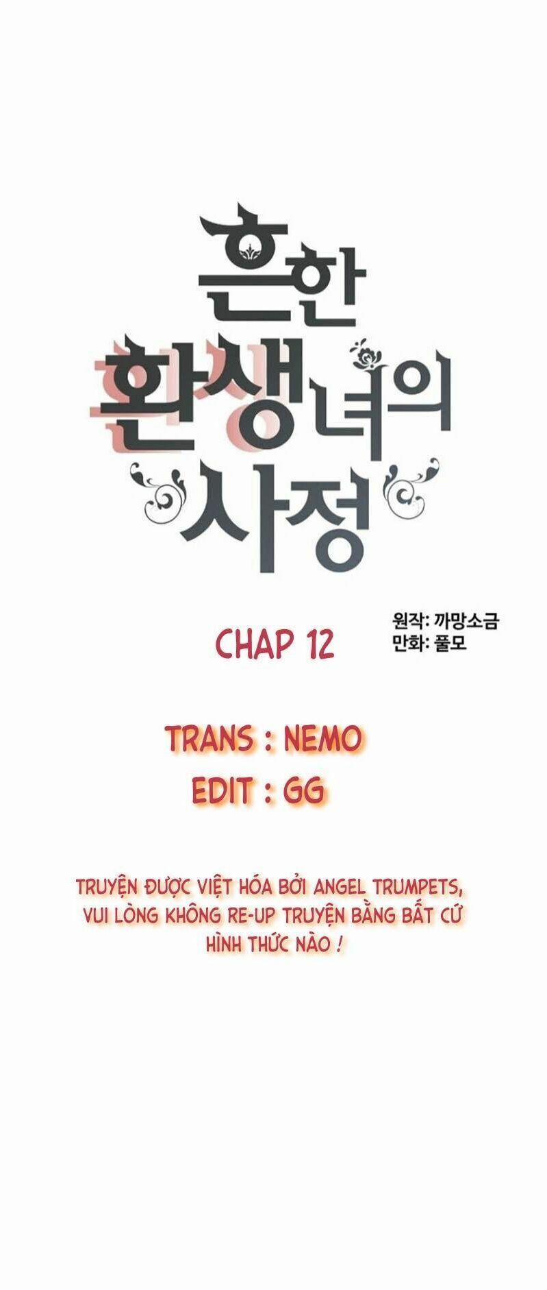 Cuộc Sống Rập Khuôn Của Một Quý Cô Tái Sinh! 12 trang 1