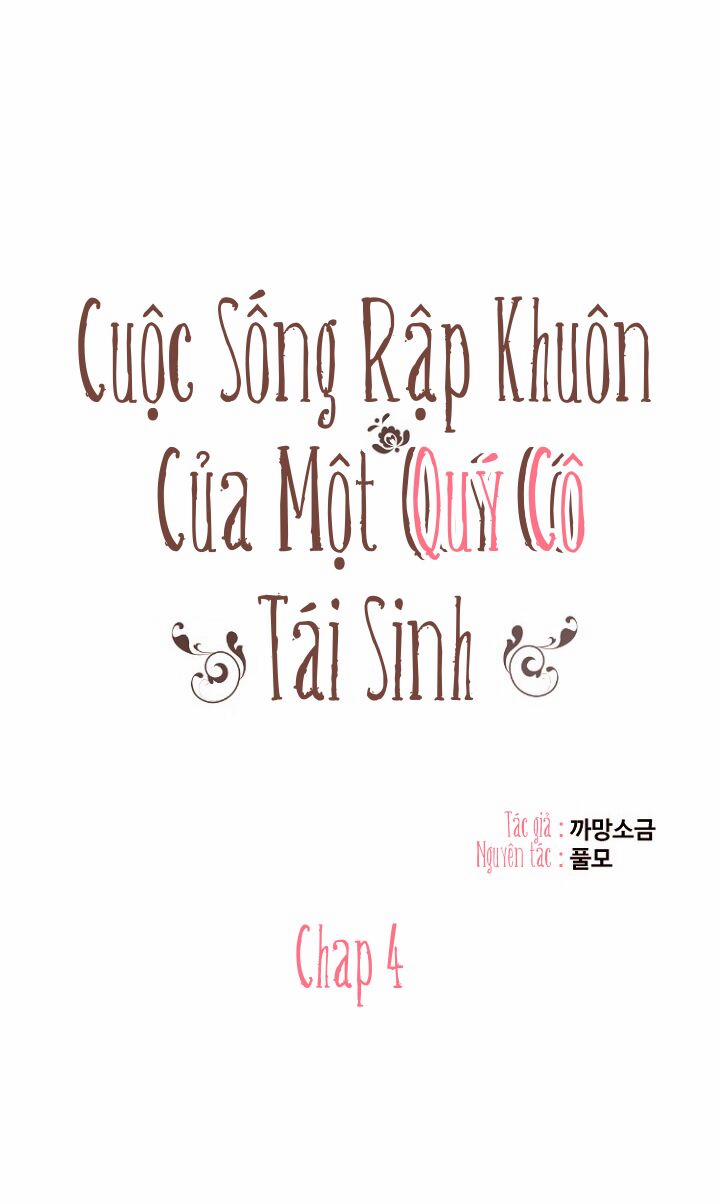Cuộc Sống Rập Khuôn Của Một Quý Cô Tái Sinh! 4 trang 10