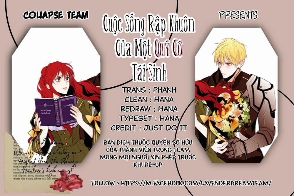 Cuộc Sống Rập Khuôn Của Một Quý Cô Tái Sinh! 7 trang 1