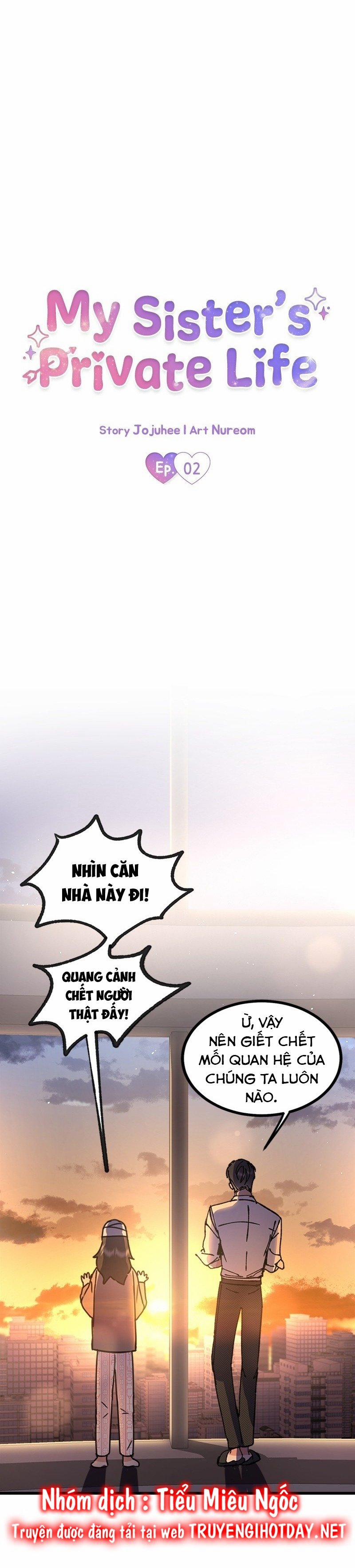 Cuộc Sống Riêng Của Chị Tôi 2 trang 9