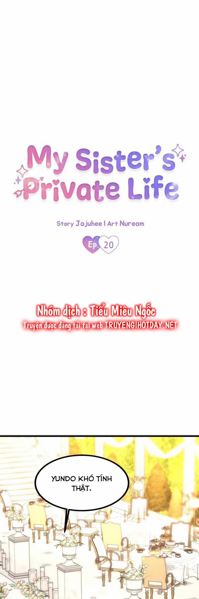 Cuộc Sống Riêng Của Chị Tôi 20 trang 21