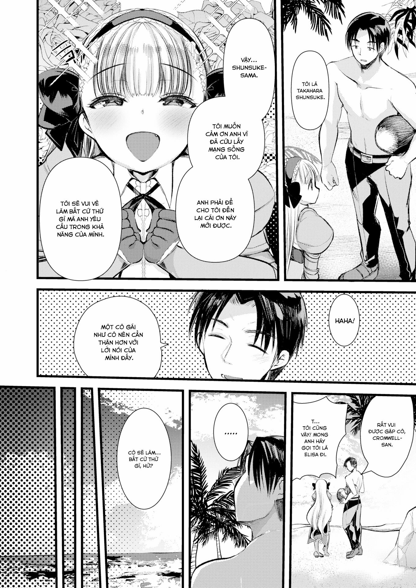 Cuộc sống thư thái nơi đảo hoang cùng cô Kỵ sĩ công chúa Level 1 1 trang 17