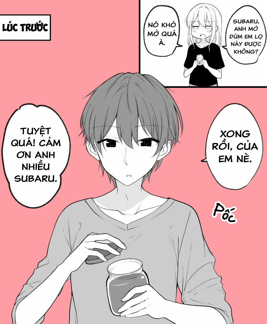 Cuộc Sống Thường Ngày Của Một Cặp Đôi Mà Người Bạn Trai Bị Biến Thành Con Gái 10 trang 1