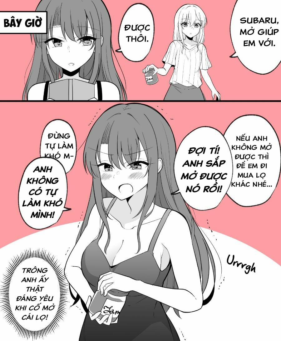 Cuộc Sống Thường Ngày Của Một Cặp Đôi Mà Người Bạn Trai Bị Biến Thành Con Gái 10 trang 2