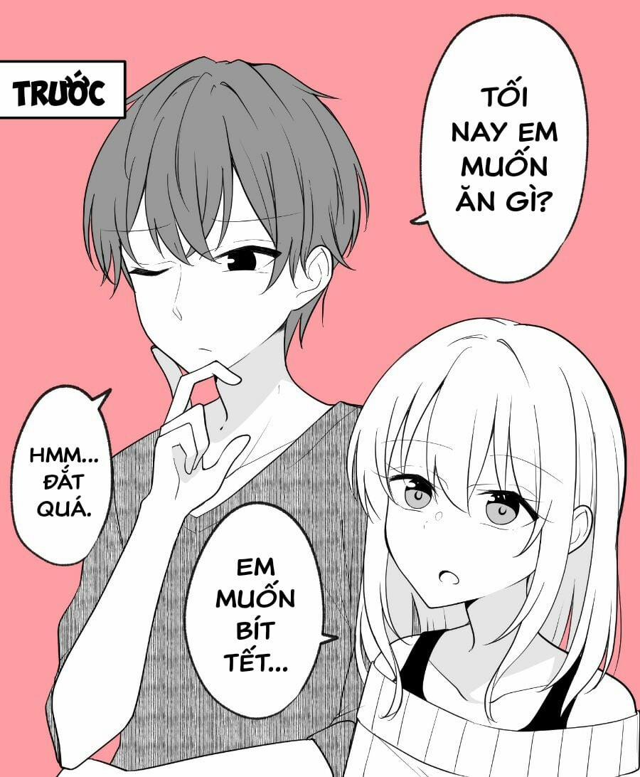 Cuộc Sống Thường Ngày Của Một Cặp Đôi Mà Người Bạn Trai Bị Biến Thành Con Gái 12 trang 1