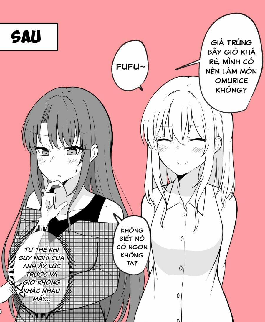 Cuộc Sống Thường Ngày Của Một Cặp Đôi Mà Người Bạn Trai Bị Biến Thành Con Gái 12 trang 2