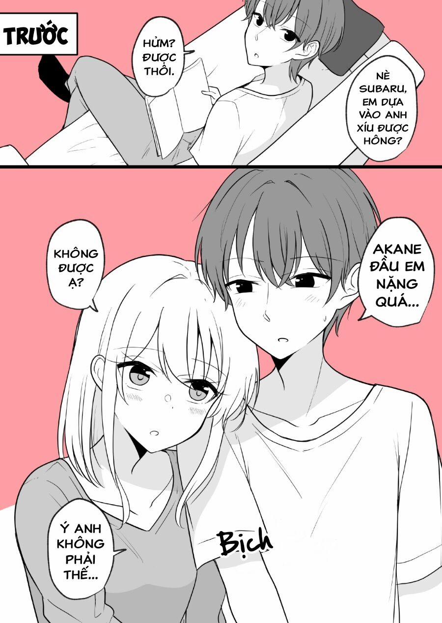 Cuộc Sống Thường Ngày Của Một Cặp Đôi Mà Người Bạn Trai Bị Biến Thành Con Gái 15 trang 1