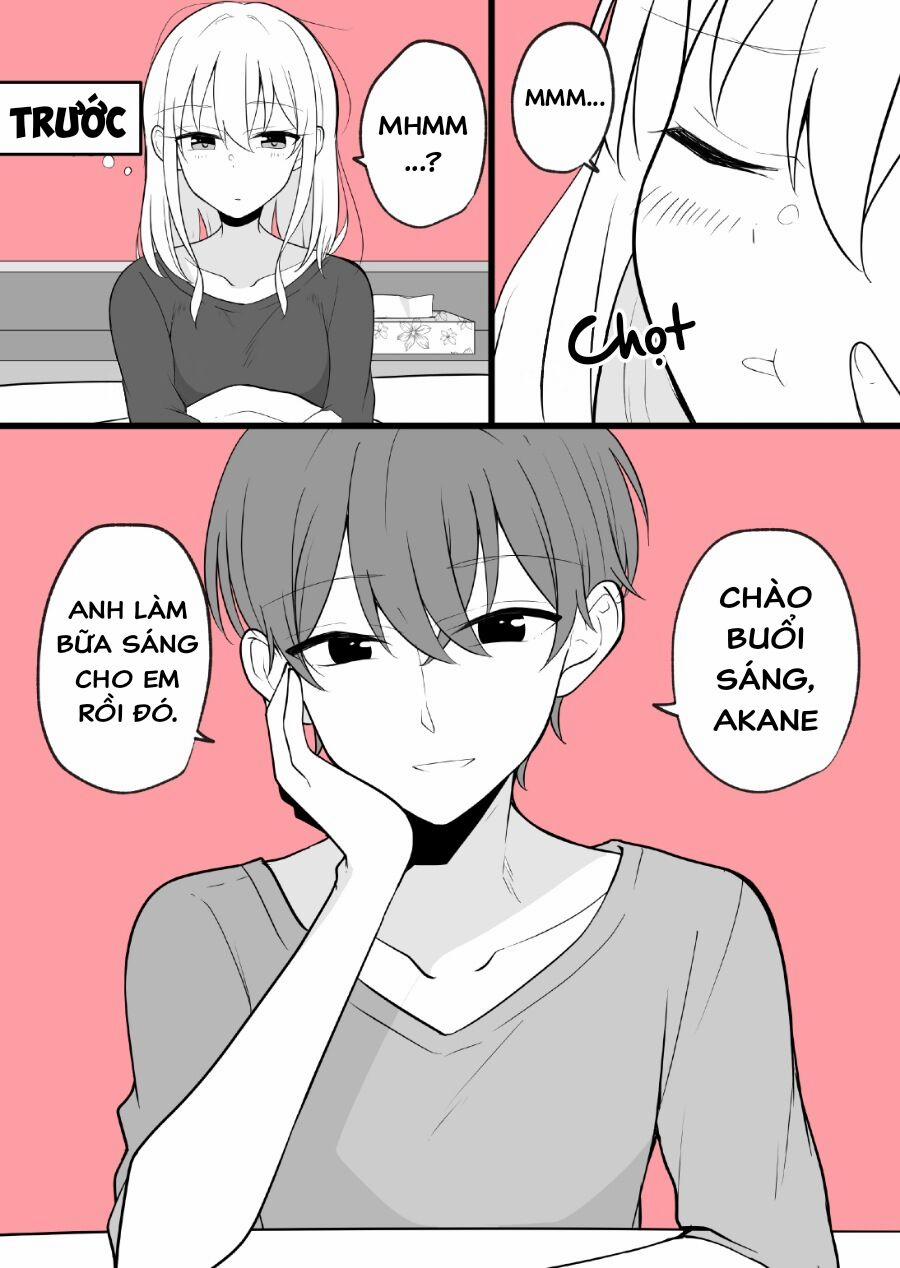 Cuộc Sống Thường Ngày Của Một Cặp Đôi Mà Người Bạn Trai Bị Biến Thành Con Gái 16 trang 1