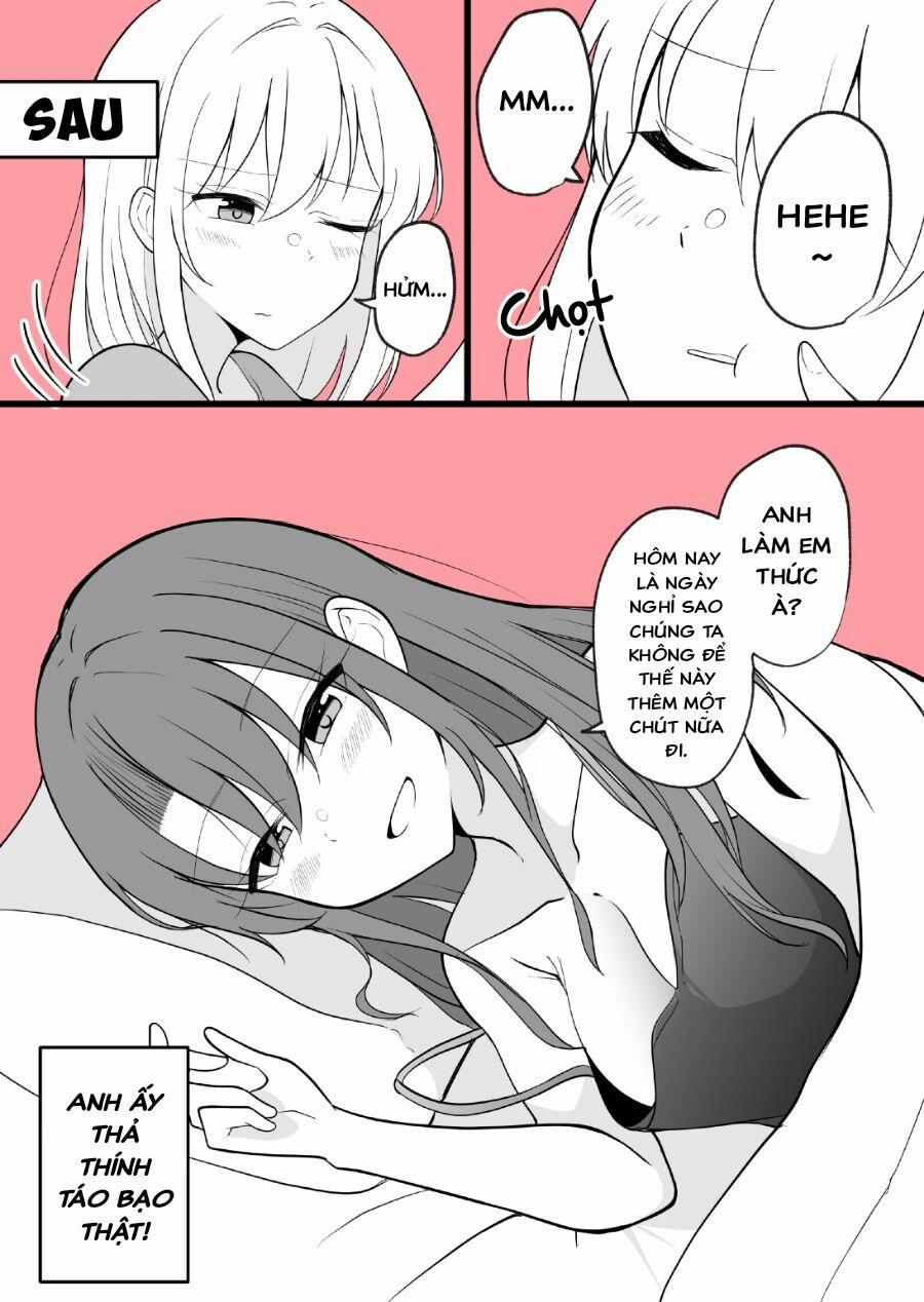 Cuộc Sống Thường Ngày Của Một Cặp Đôi Mà Người Bạn Trai Bị Biến Thành Con Gái 16 trang 2