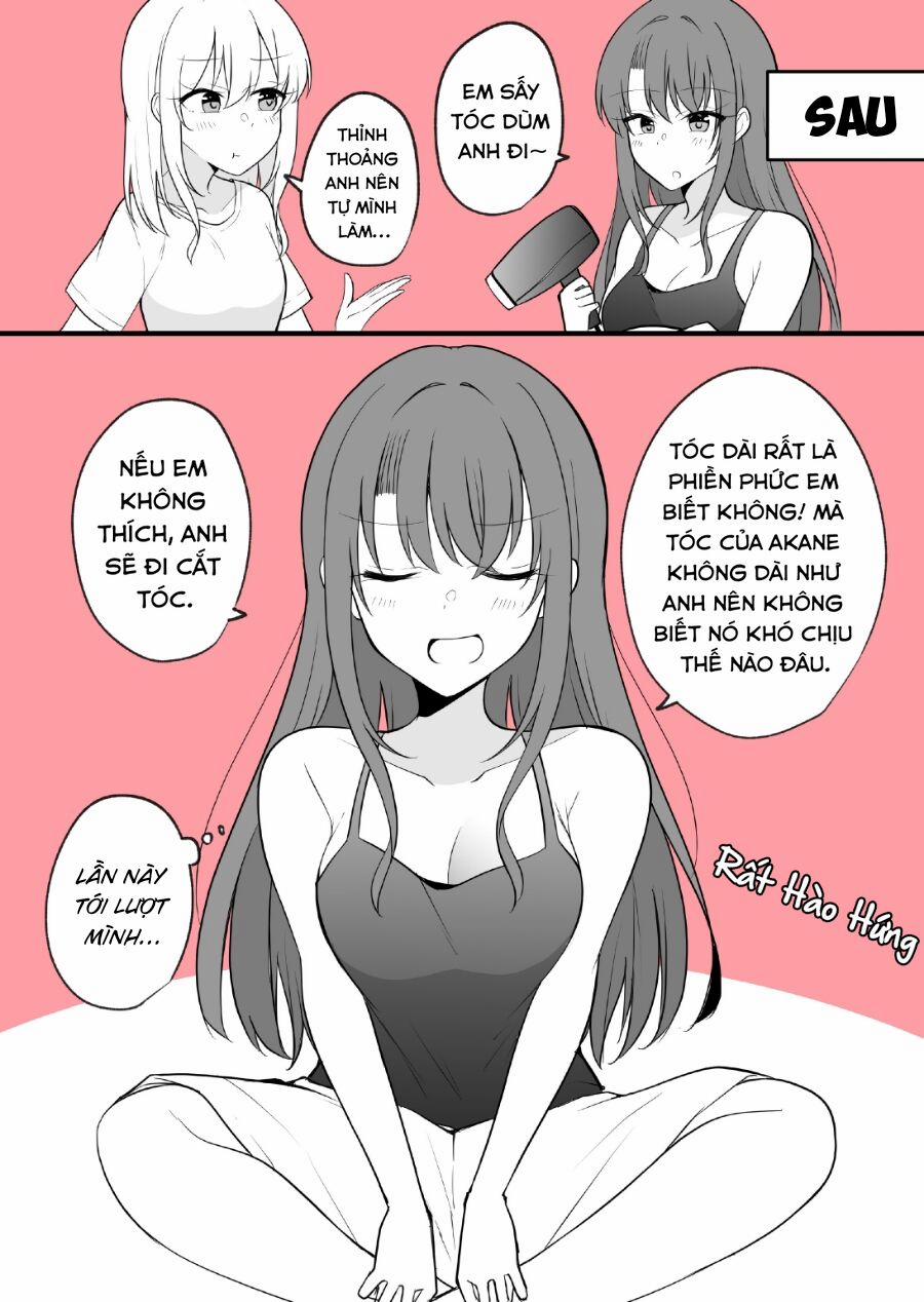 Cuộc Sống Thường Ngày Của Một Cặp Đôi Mà Người Bạn Trai Bị Biến Thành Con Gái 18 trang 2