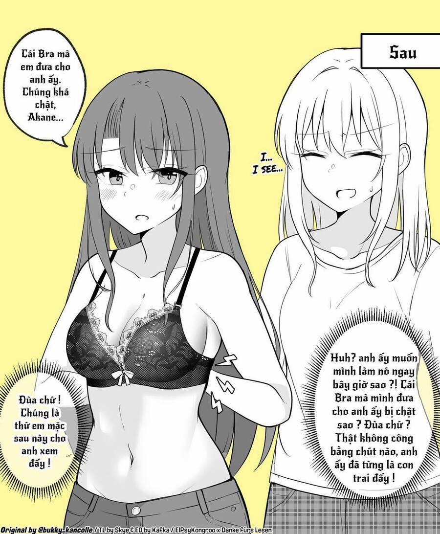 Cuộc Sống Thường Ngày Của Một Cặp Đôi Mà Người Bạn Trai Bị Biến Thành Con Gái 2 trang 1