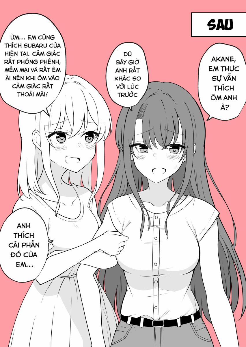 Cuộc Sống Thường Ngày Của Một Cặp Đôi Mà Người Bạn Trai Bị Biến Thành Con Gái 21 trang 2