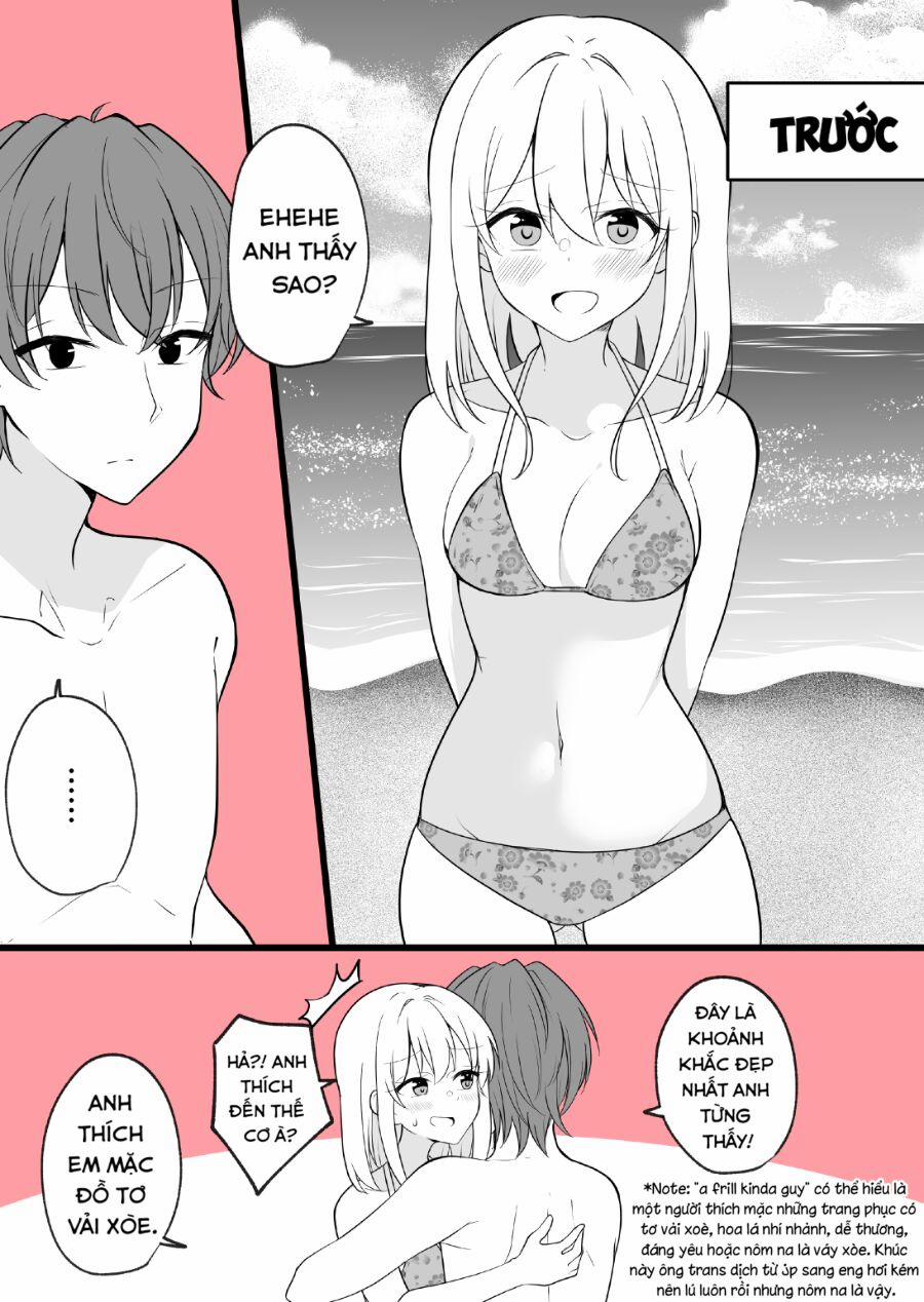 Cuộc Sống Thường Ngày Của Một Cặp Đôi Mà Người Bạn Trai Bị Biến Thành Con Gái 23 trang 1