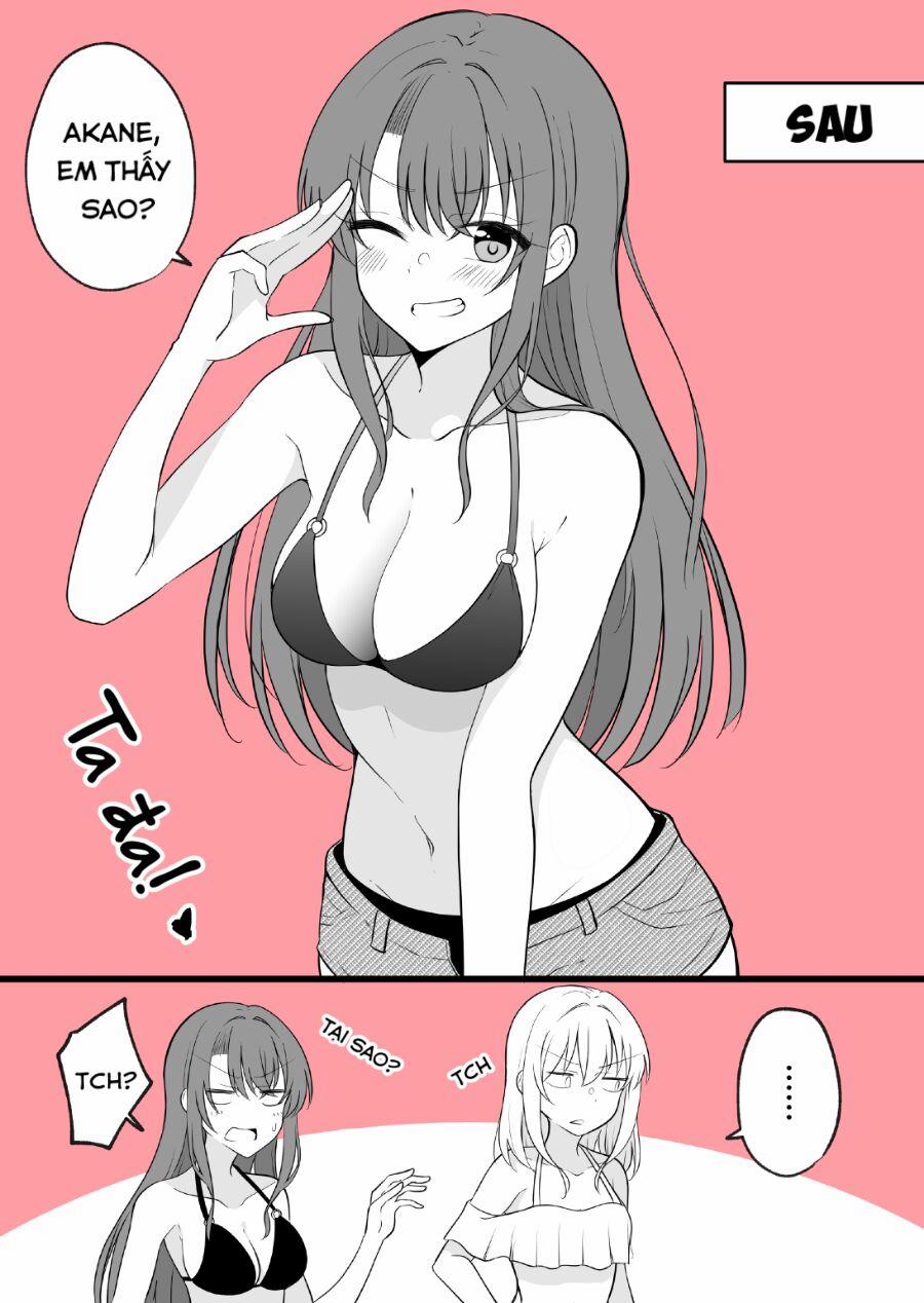 Cuộc Sống Thường Ngày Của Một Cặp Đôi Mà Người Bạn Trai Bị Biến Thành Con Gái 23 trang 2