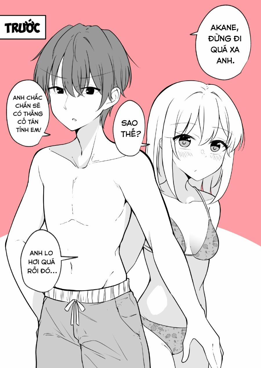 Cuộc Sống Thường Ngày Của Một Cặp Đôi Mà Người Bạn Trai Bị Biến Thành Con Gái 24 trang 1