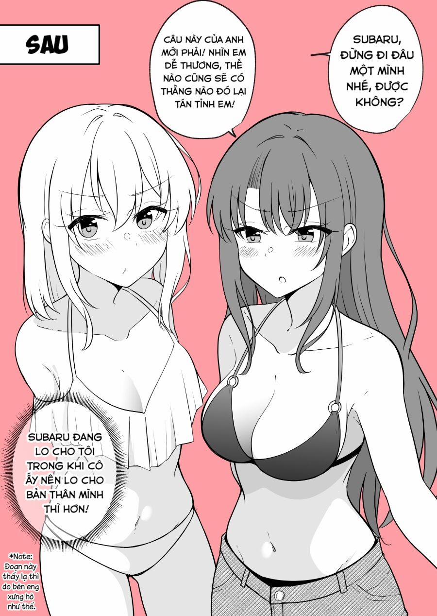 Cuộc Sống Thường Ngày Của Một Cặp Đôi Mà Người Bạn Trai Bị Biến Thành Con Gái 24 trang 2