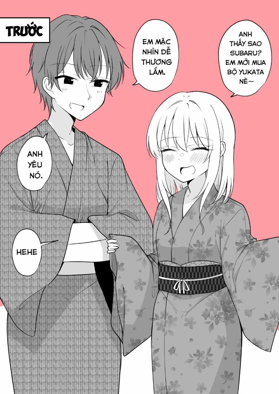 Cuộc Sống Thường Ngày Của Một Cặp Đôi Mà Người Bạn Trai Bị Biến Thành Con Gái 27 trang 1