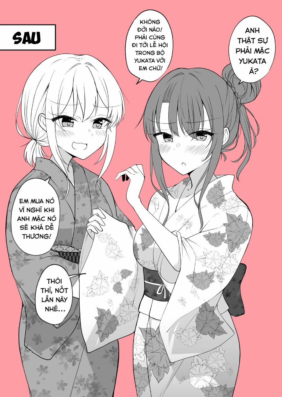 Cuộc Sống Thường Ngày Của Một Cặp Đôi Mà Người Bạn Trai Bị Biến Thành Con Gái 27 trang 2