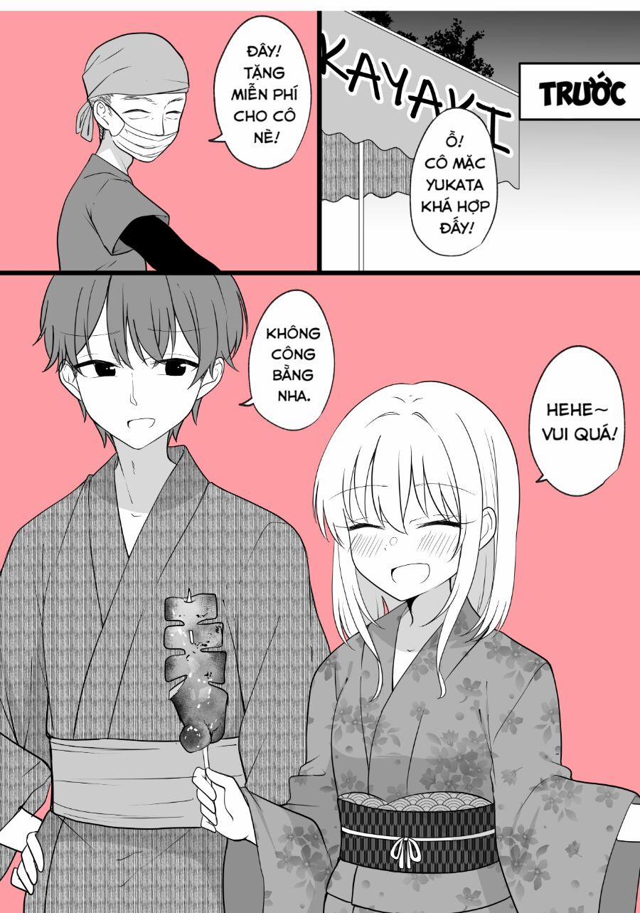 Cuộc Sống Thường Ngày Của Một Cặp Đôi Mà Người Bạn Trai Bị Biến Thành Con Gái 28 trang 1