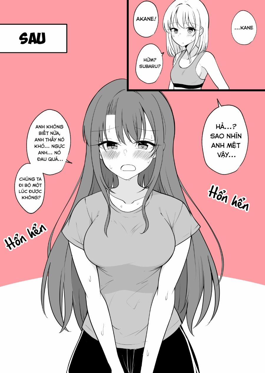 Cuộc Sống Thường Ngày Của Một Cặp Đôi Mà Người Bạn Trai Bị Biến Thành Con Gái 31 trang 2