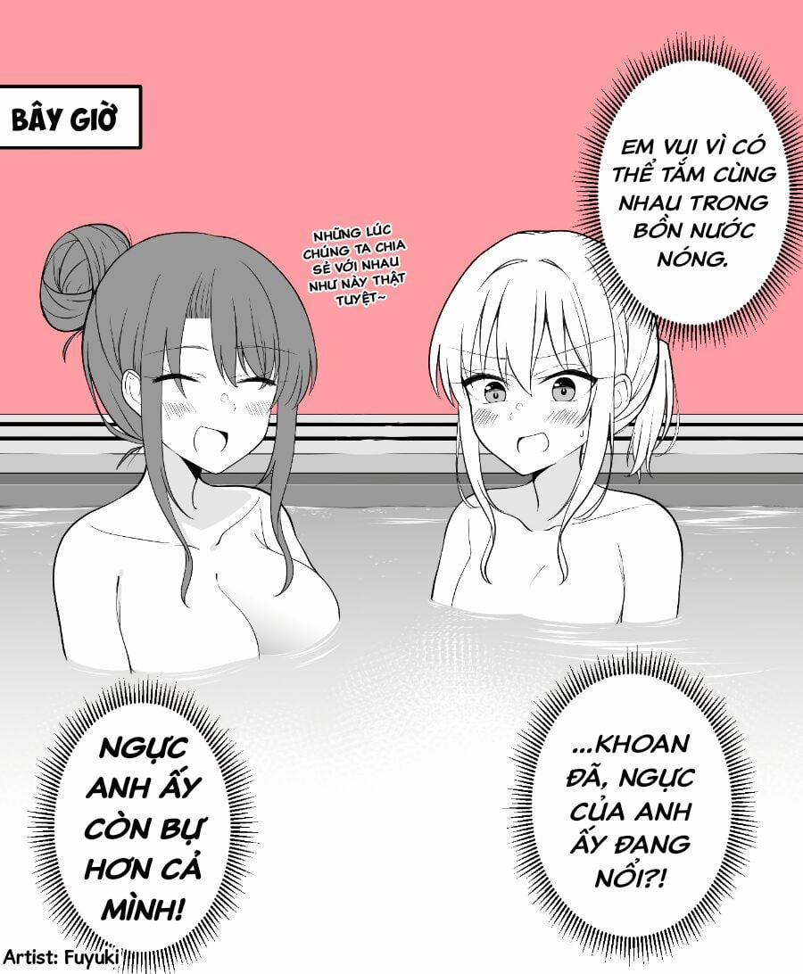 Cuộc Sống Thường Ngày Của Một Cặp Đôi Mà Người Bạn Trai Bị Biến Thành Con Gái 6 trang 2