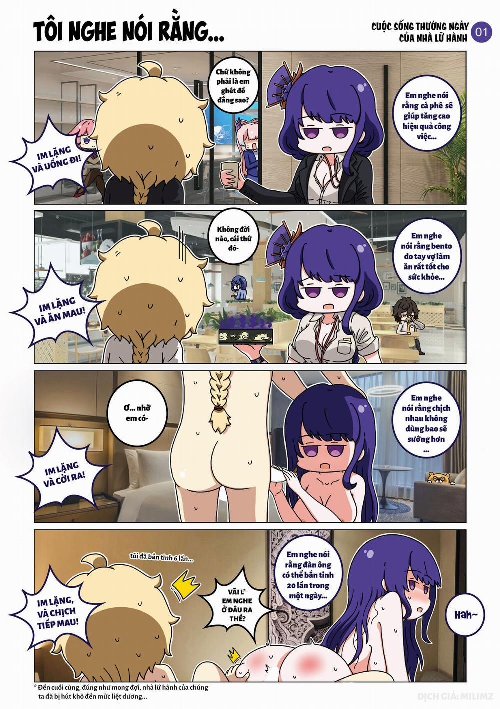 Cuộc sống thường ngày của Nhà Lữ Hành 0 0 Phần 1 trang 2