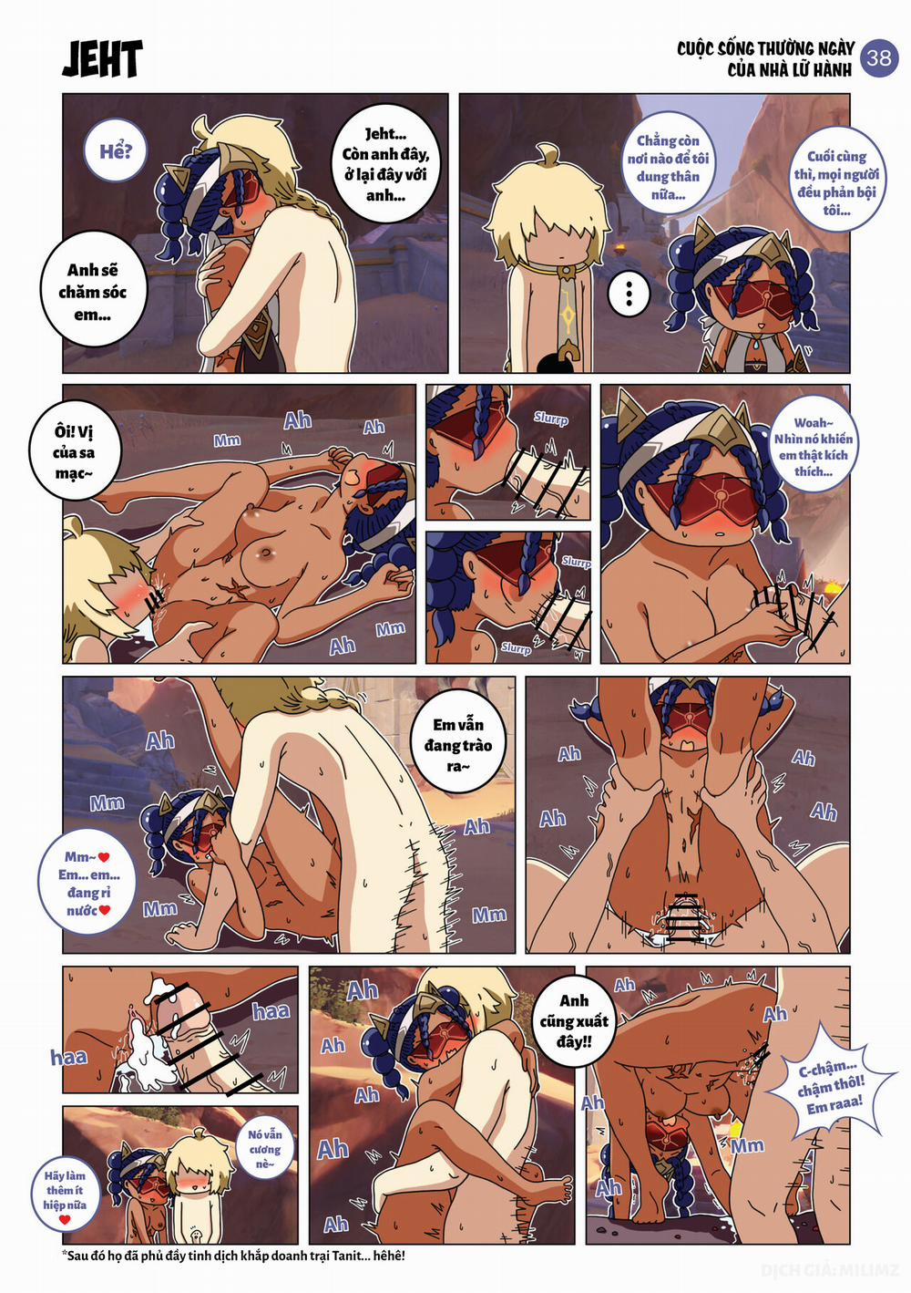 Cuộc sống thường ngày của Nhà Lữ Hành 0 0 Phần 4 trang 8