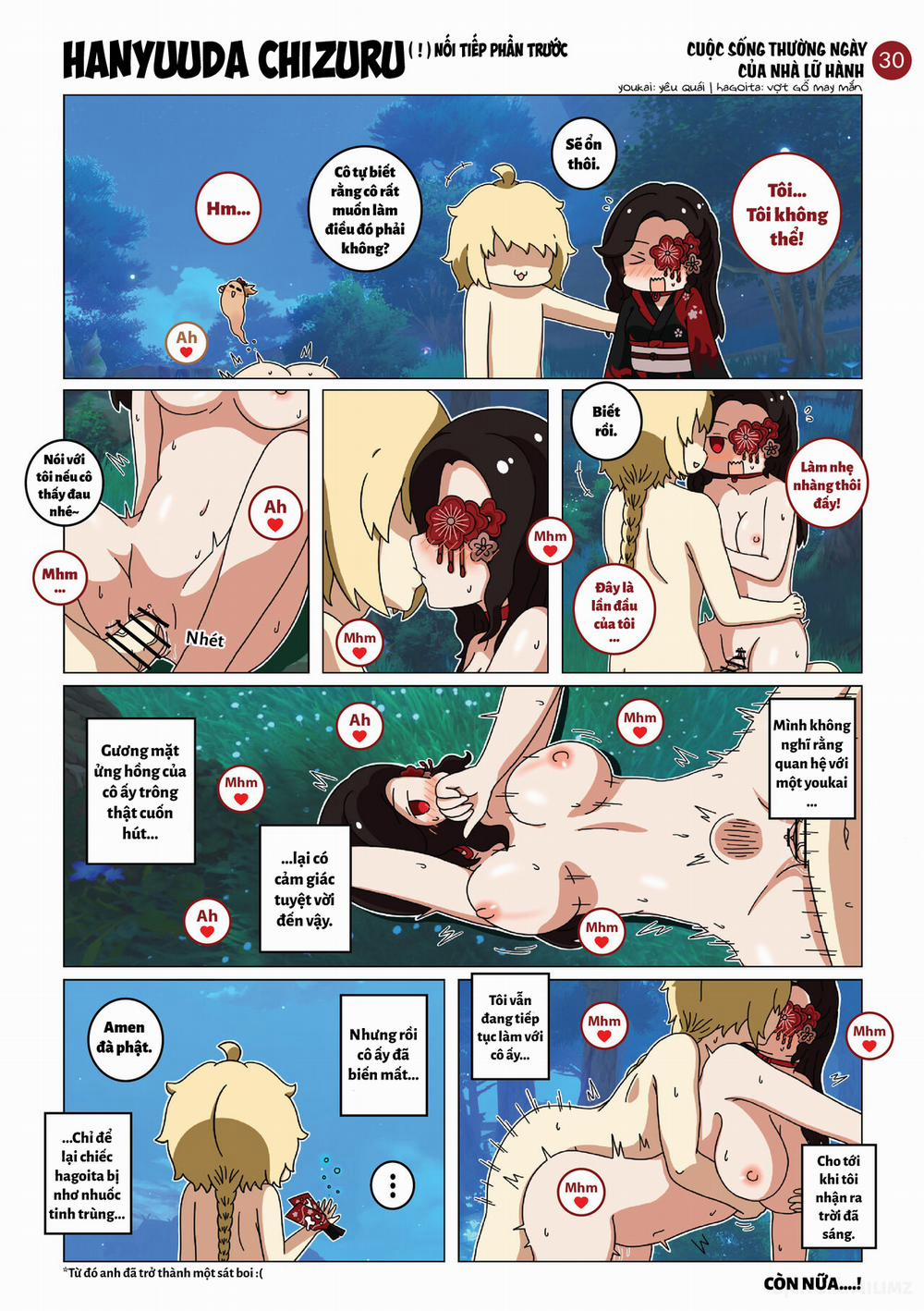 Cuộc sống thường ngày của Nhà Lữ Hành R18 - Phần 3 trang 10