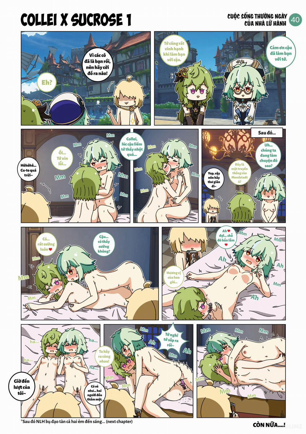 Cuộc sống thường ngày của Nhà Lữ Hành R18 - Phần 4 trang 10