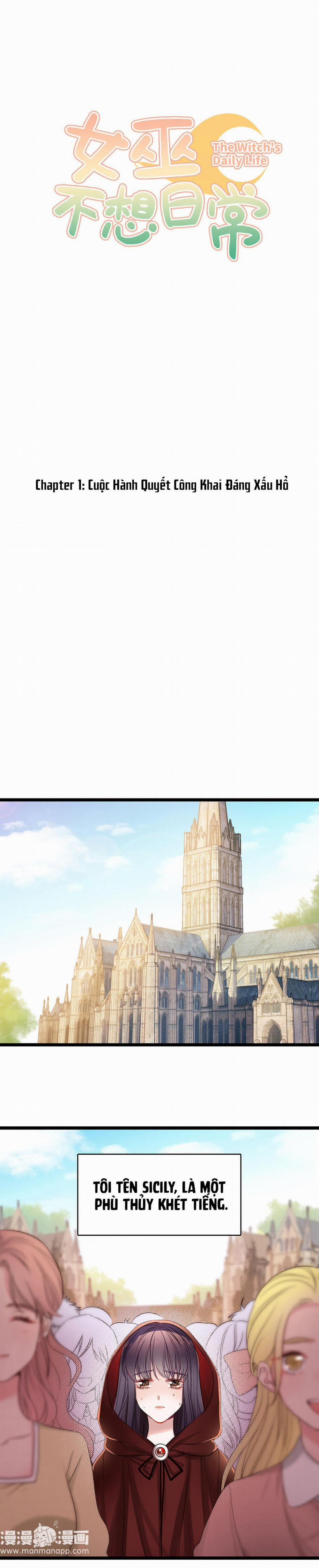 Cuộc Sống Thường Ngày Của Phù Thuỷ 1 trang 0