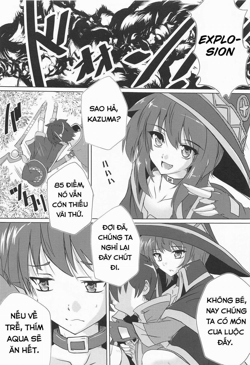 Cuộc sống thường nhật của Megumin Oneshot trang 1