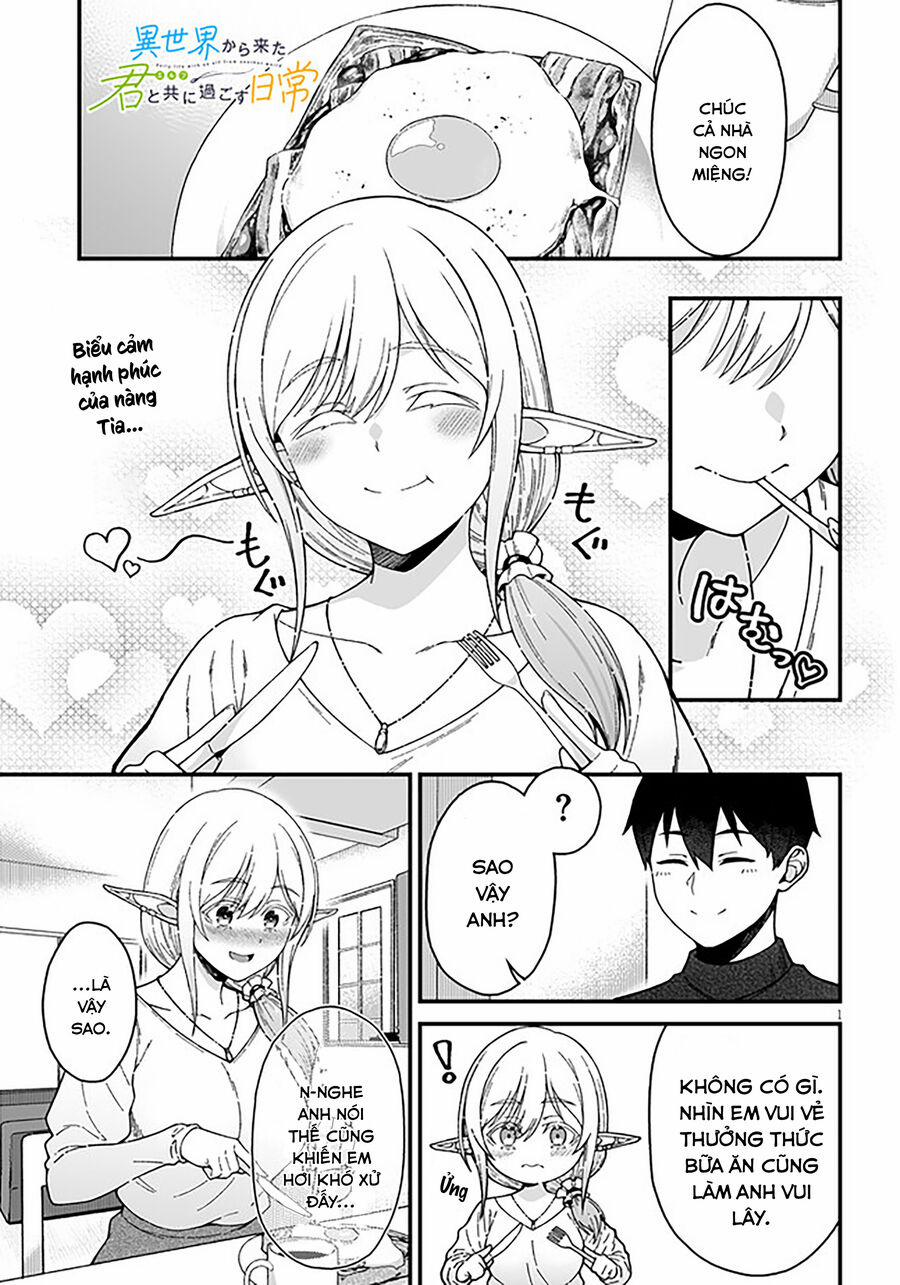 Cuộc Sống Thường Nhật Với Nàng Elf Đến Từ Thế Giới Khác 5 trang 0