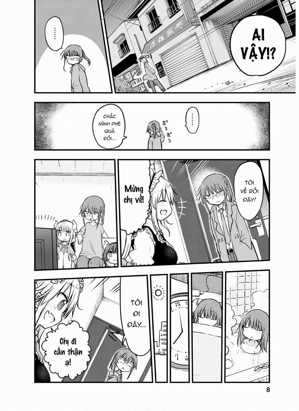 Cuộc Sống Trả Ơn Của Nàng Rồng Tohru! 0 "Kobayashi và giọng nói" trang 4