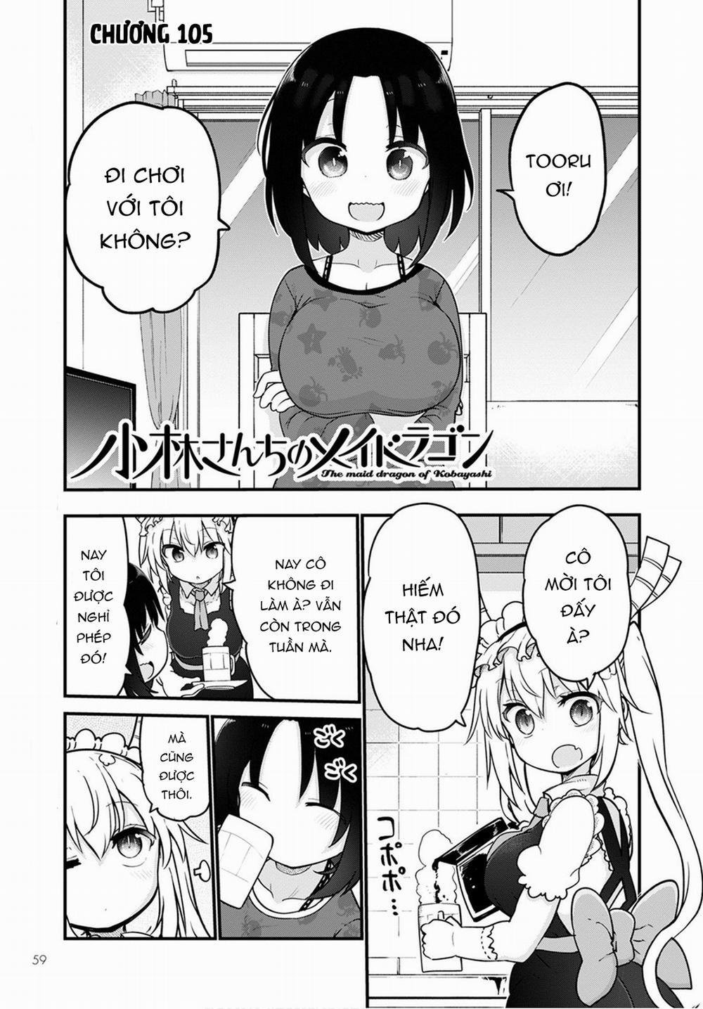 Cuộc Sống Trả Ơn Của Nàng Rồng Tohru! 105 trang 1