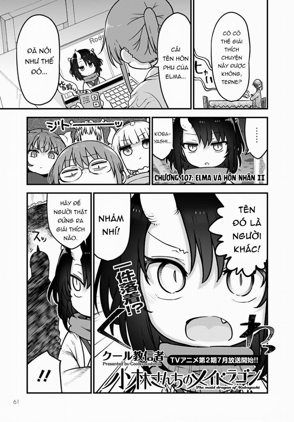 Cuộc Sống Trả Ơn Của Nàng Rồng Tohru! 107 trang 1