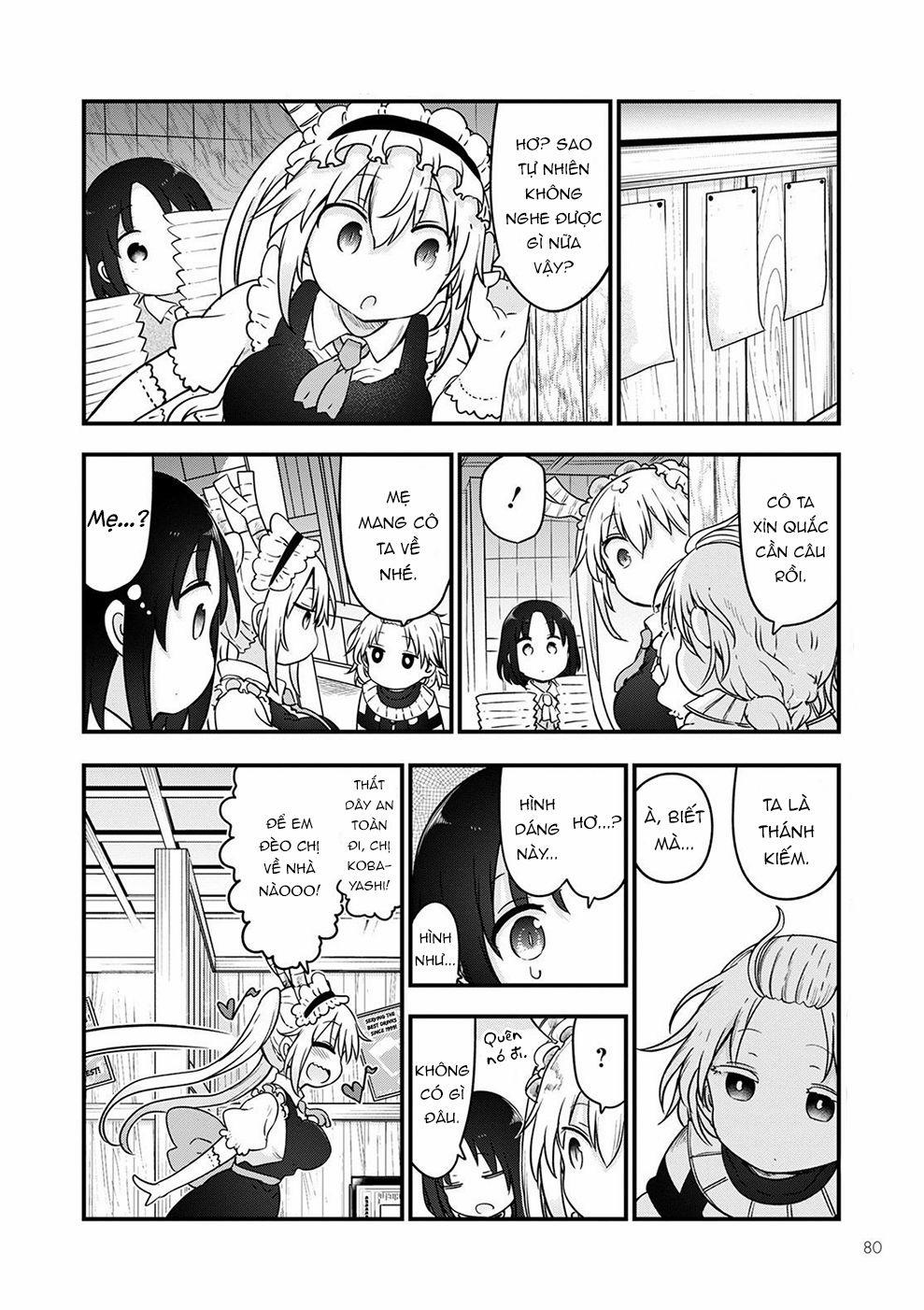 Cuộc Sống Trả Ơn Của Nàng Rồng Tohru! 119 trang 12