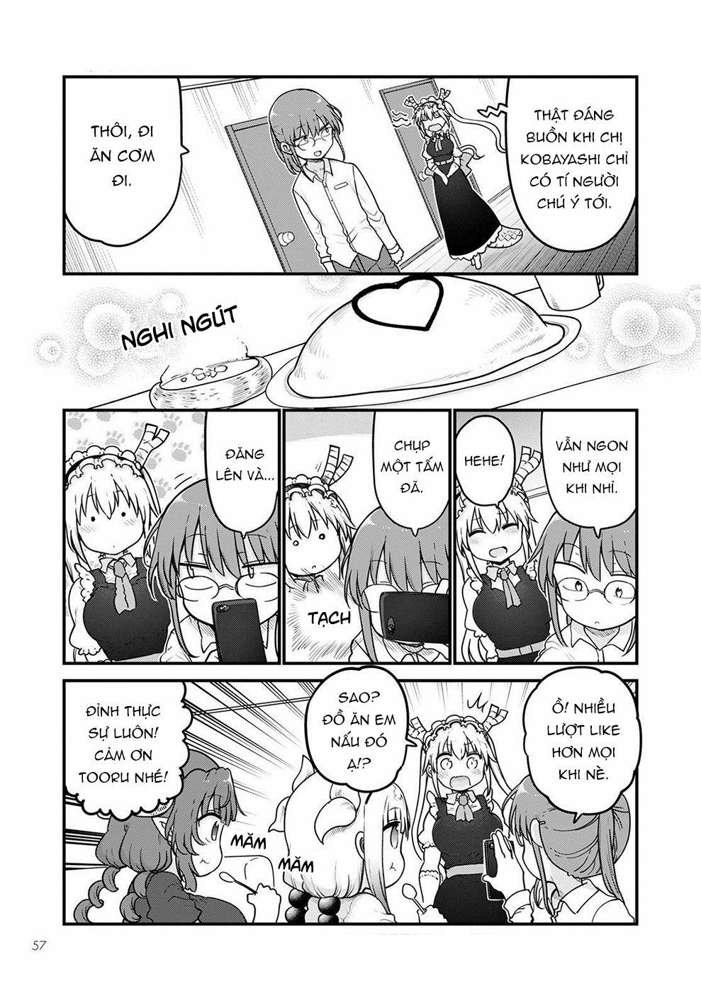 Cuộc Sống Trả Ơn Của Nàng Rồng Tohru! 121 trang 3