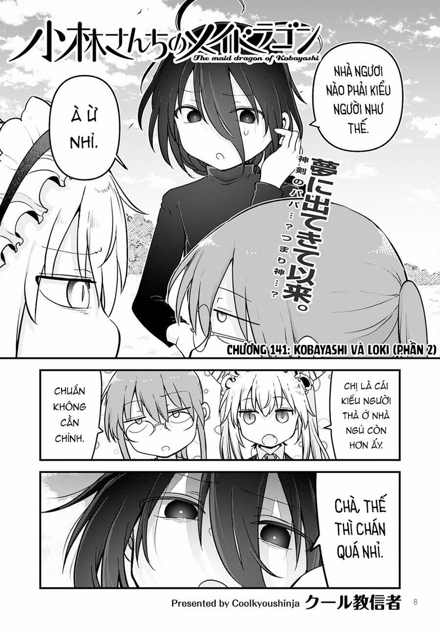 Cuộc Sống Trả Ơn Của Nàng Rồng Tohru! 141 trang 2