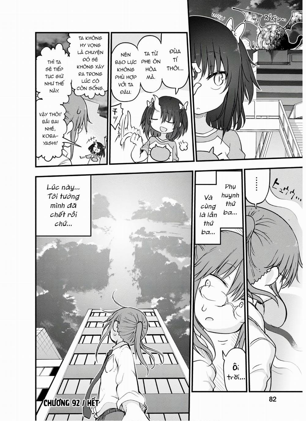 Cuộc Sống Trả Ơn Của Nàng Rồng Tohru! 92 trang 14