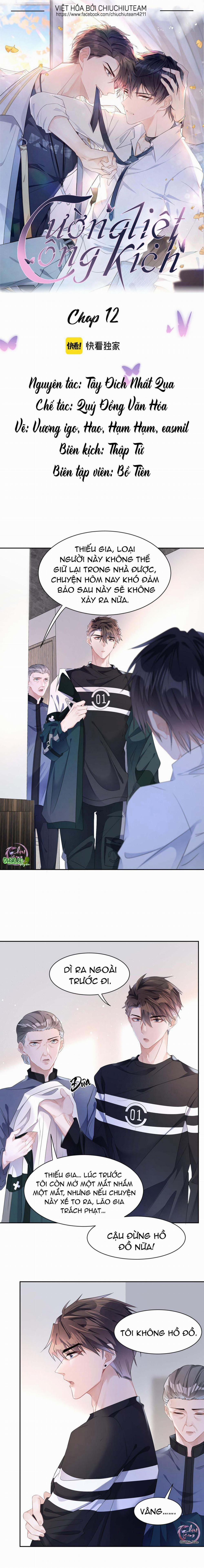 Cường Liệt Công Kích 12 trang 0