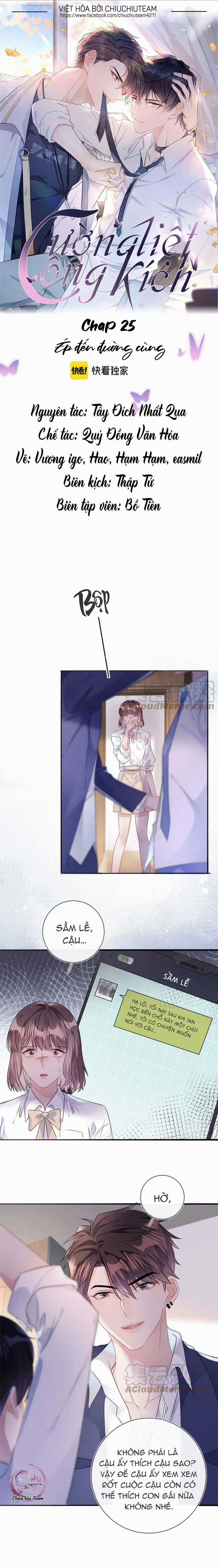 Cường Liệt Công Kích 25 trang 0