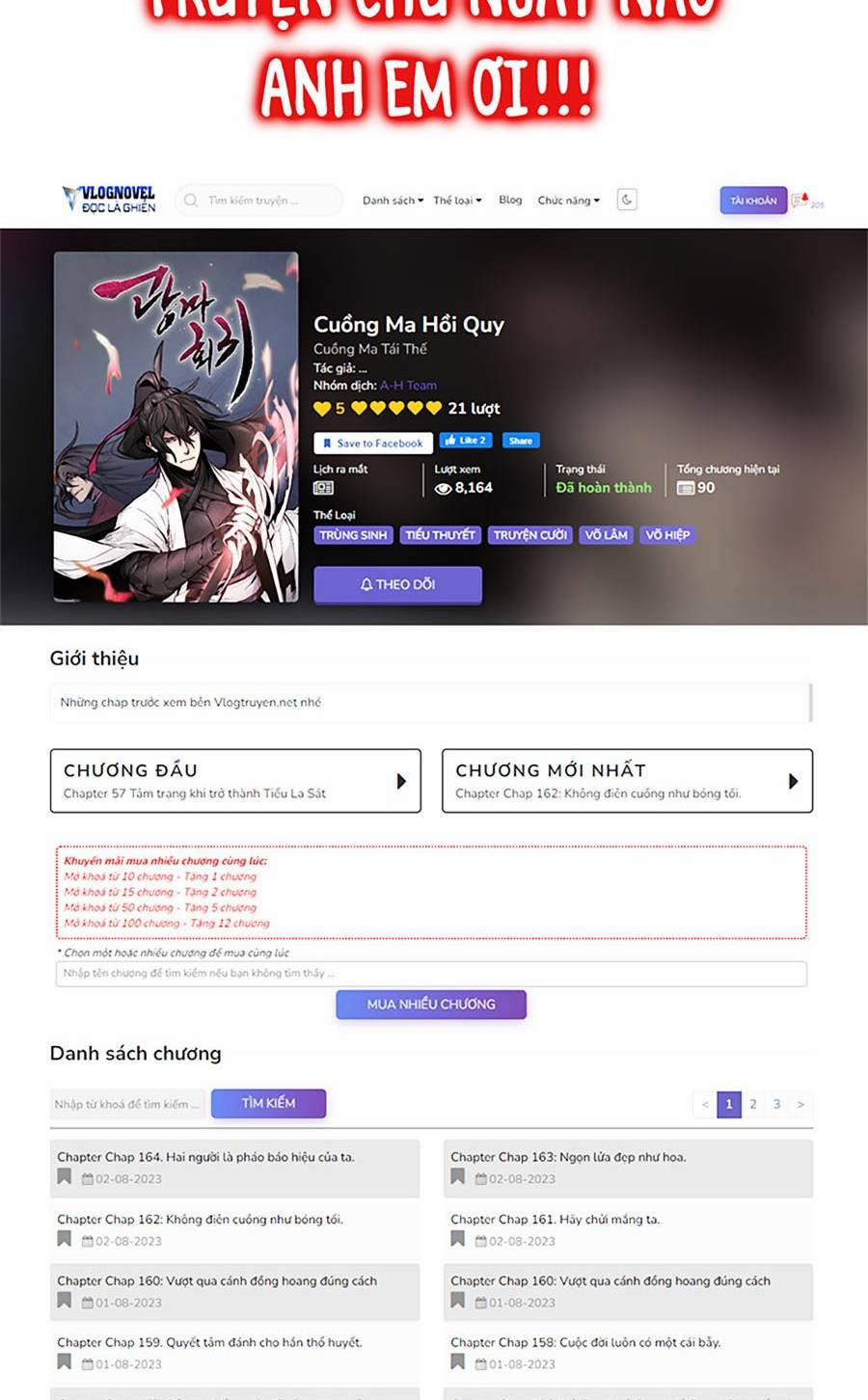 Cuồng Ma Hồi Quy 91 trang 58