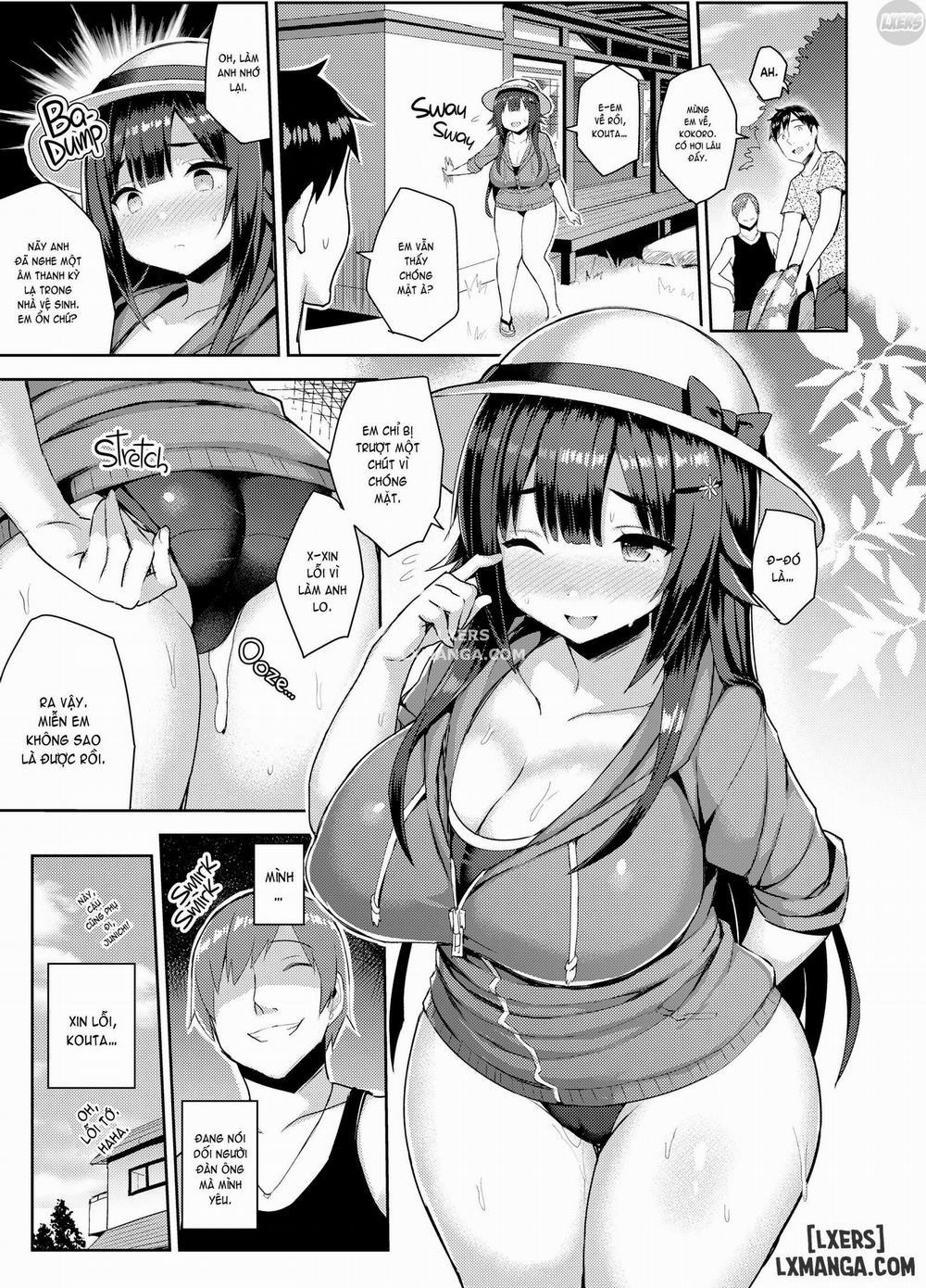 Curvy Tales More of an Urge to NTR a Girlfriend in a School Swimsuit Oneshot trang 7