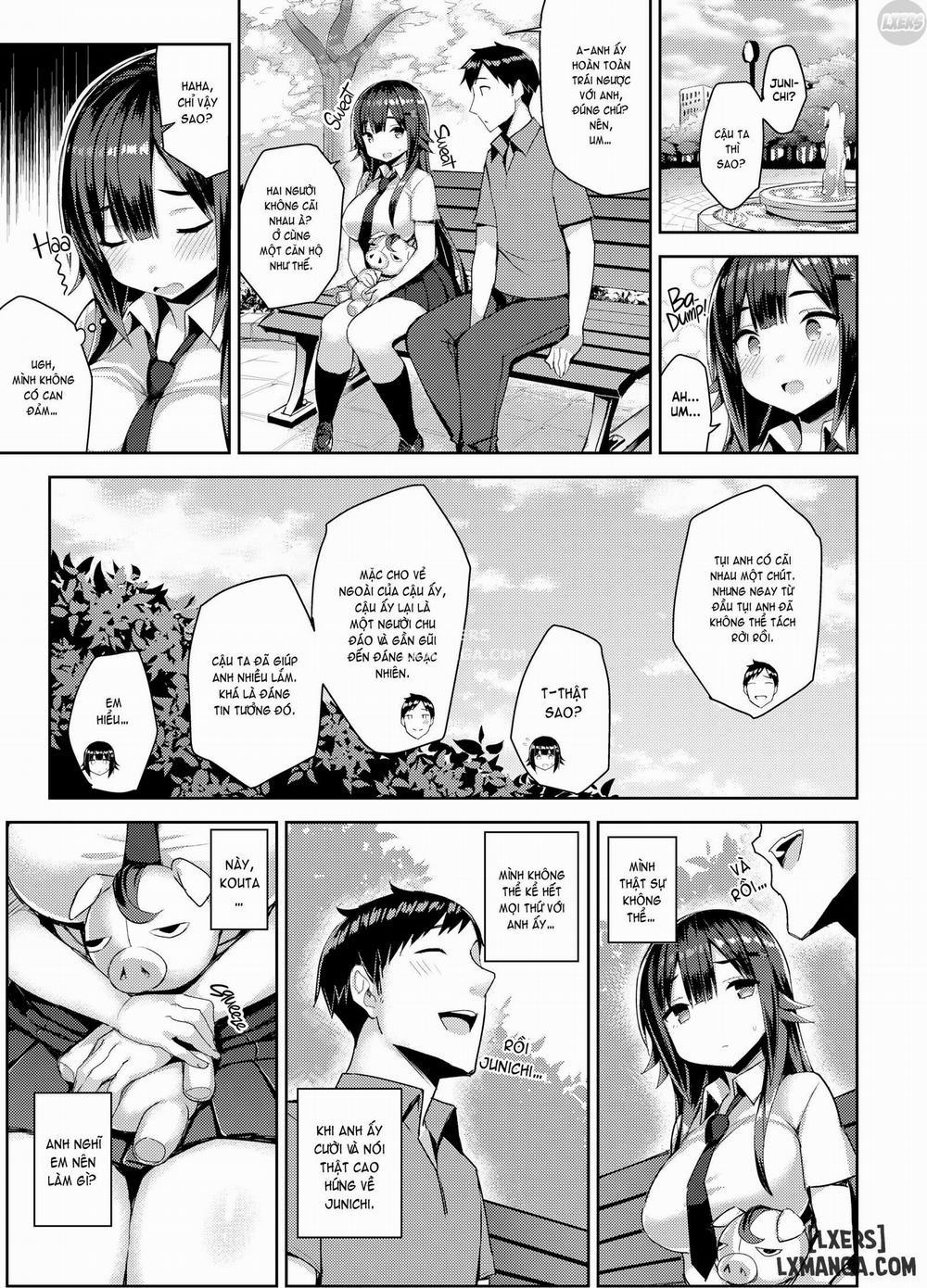 Curvy Tales More of an Urge to NTR a Girlfriend in a School Swimsuit Oneshot trang 9