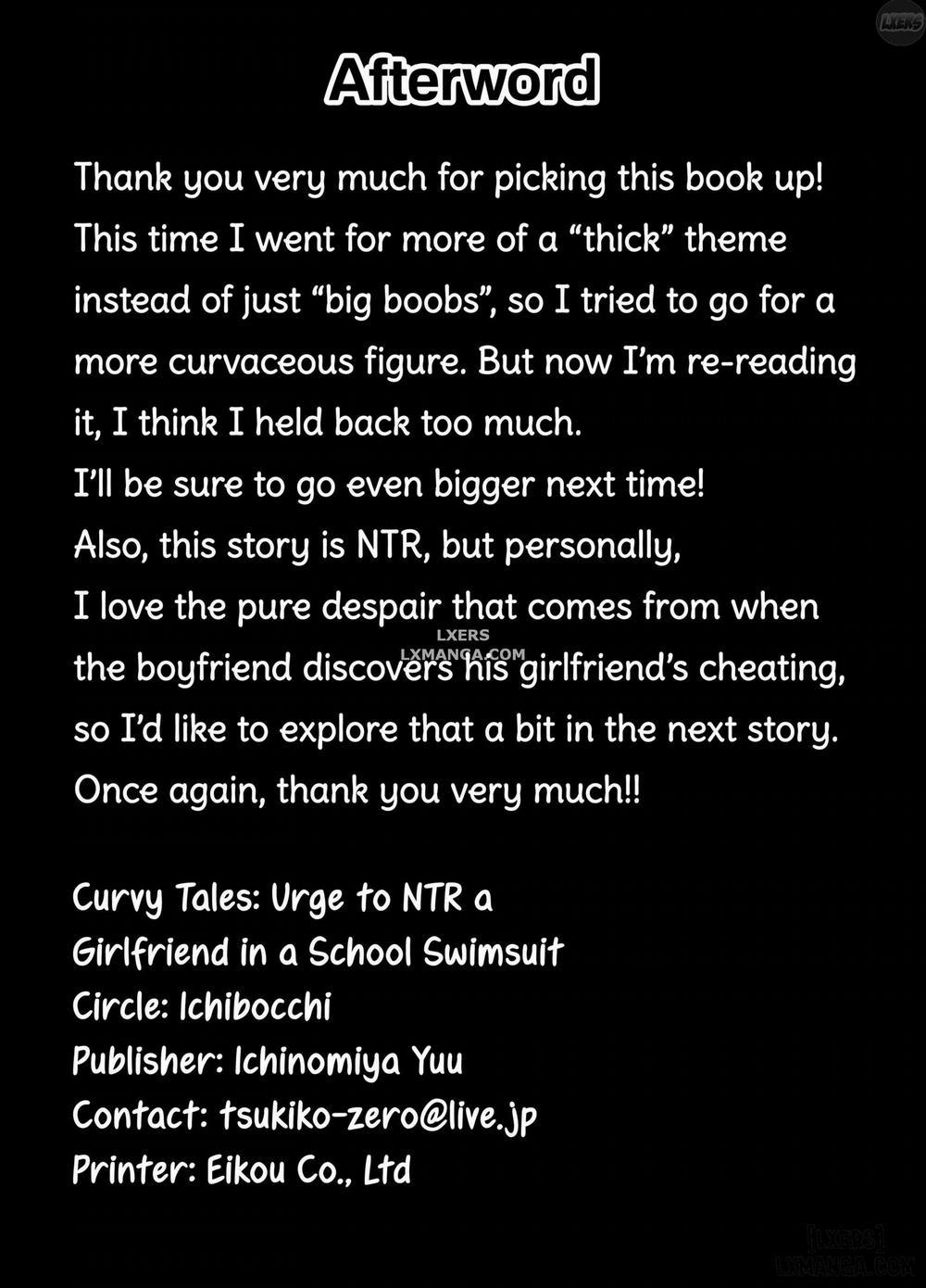 Curvy Tales Urge to NTR a Girlfriend in a School Swimsuit Oneshot trang 21