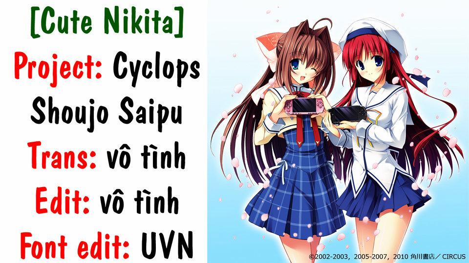 Cyclops Shoujo Saipu 26 trang 0