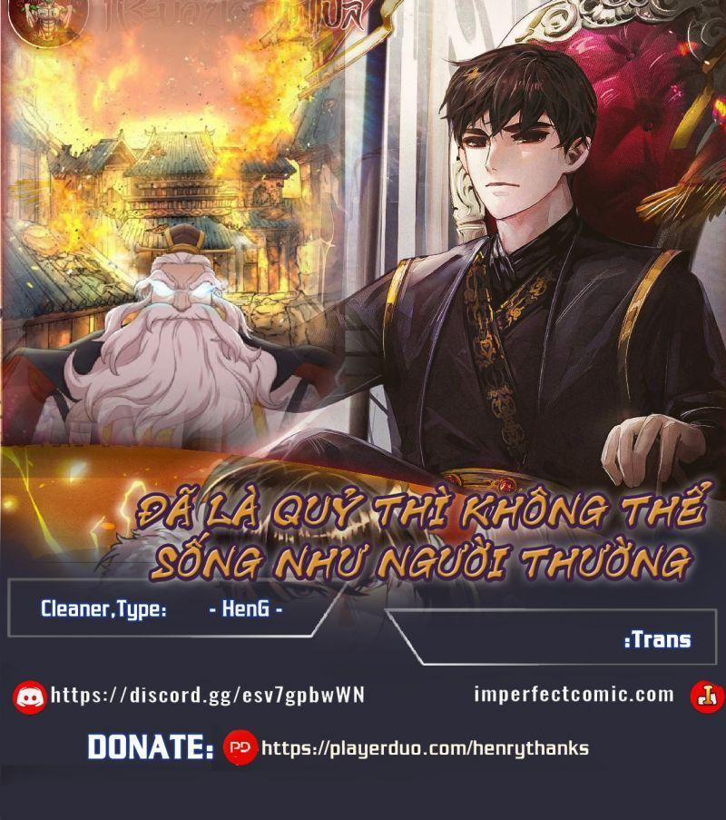 Đã Là Quỷ Thì Không Thể Sống Như Người Thường 9 trang 0