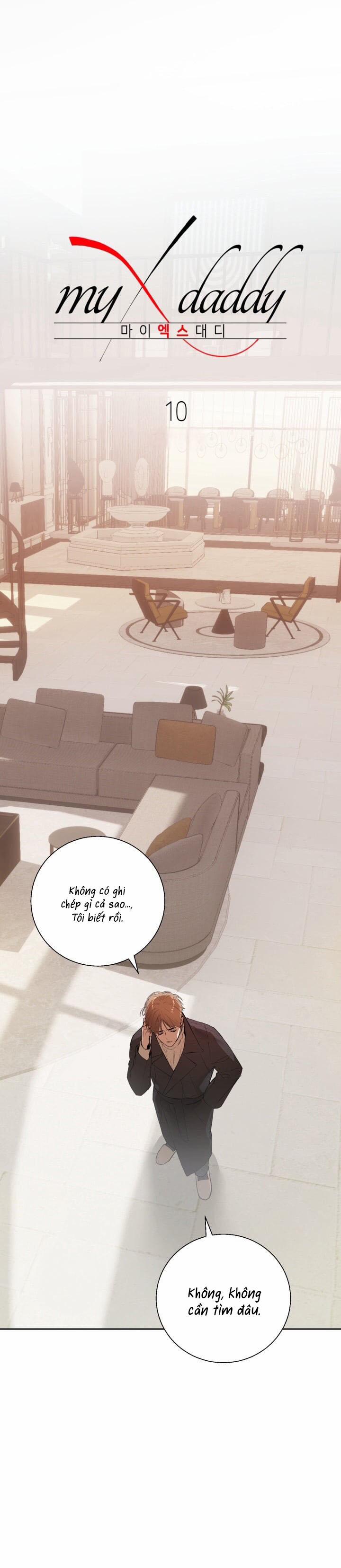 Daddy X Của Tôi 10 trang 0