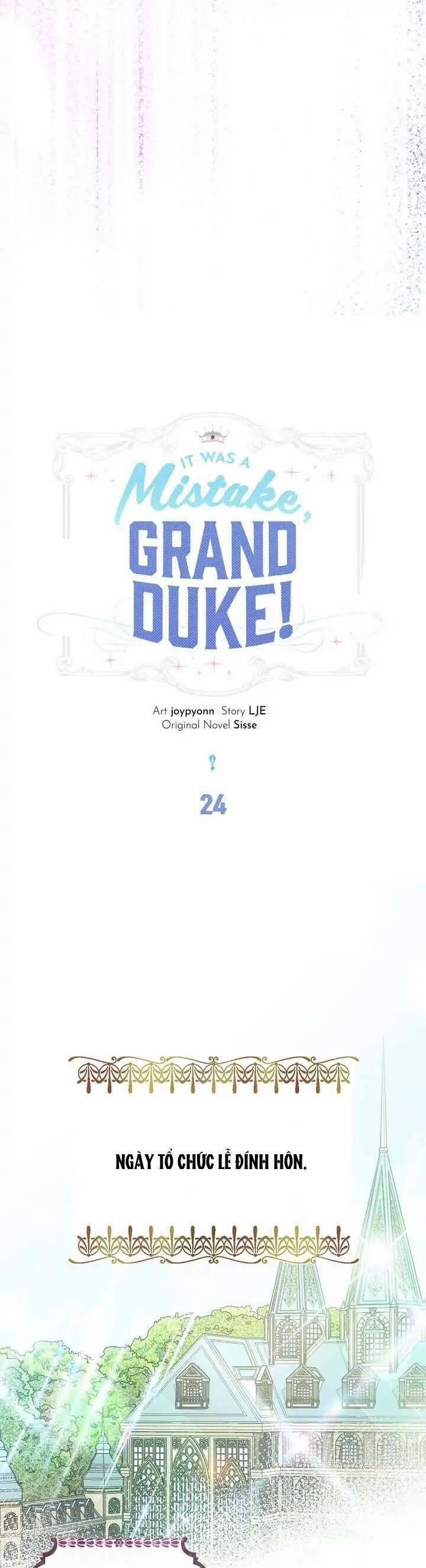 Đại Công Tước, Đó Chỉ Là Sai Lầm! 24 trang 7