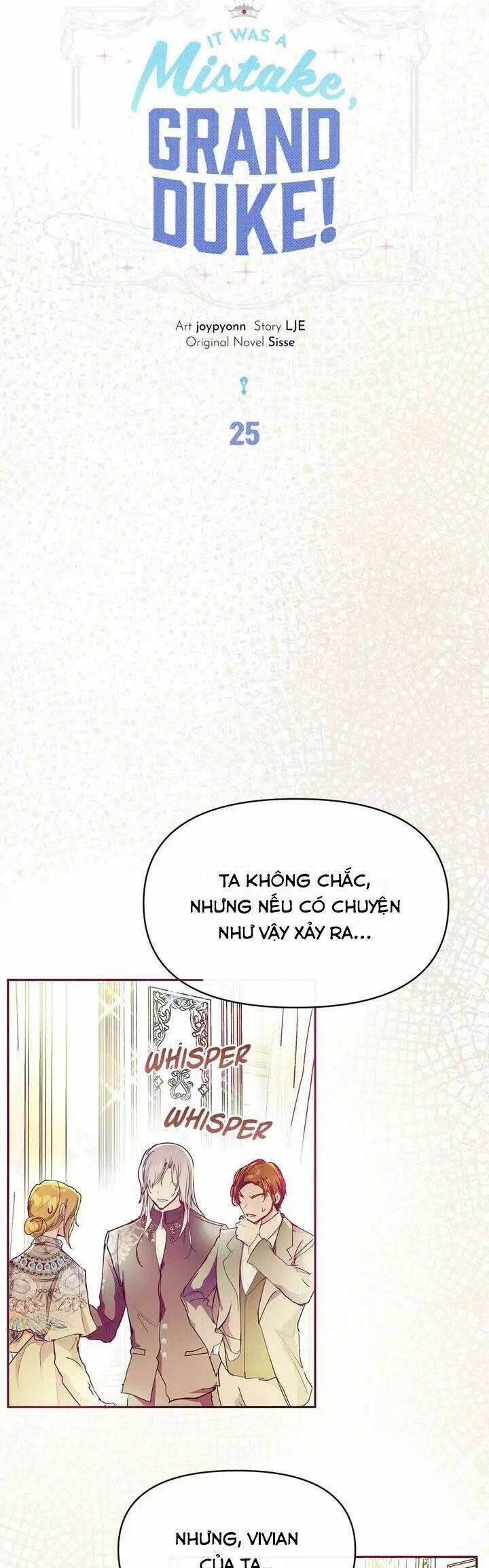 Đại Công Tước, Đó Chỉ Là Sai Lầm! 25 trang 27